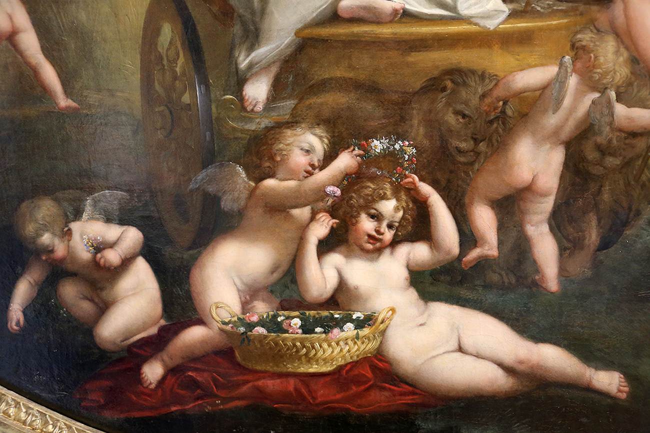 Les quatre éléments : la terre (détail)