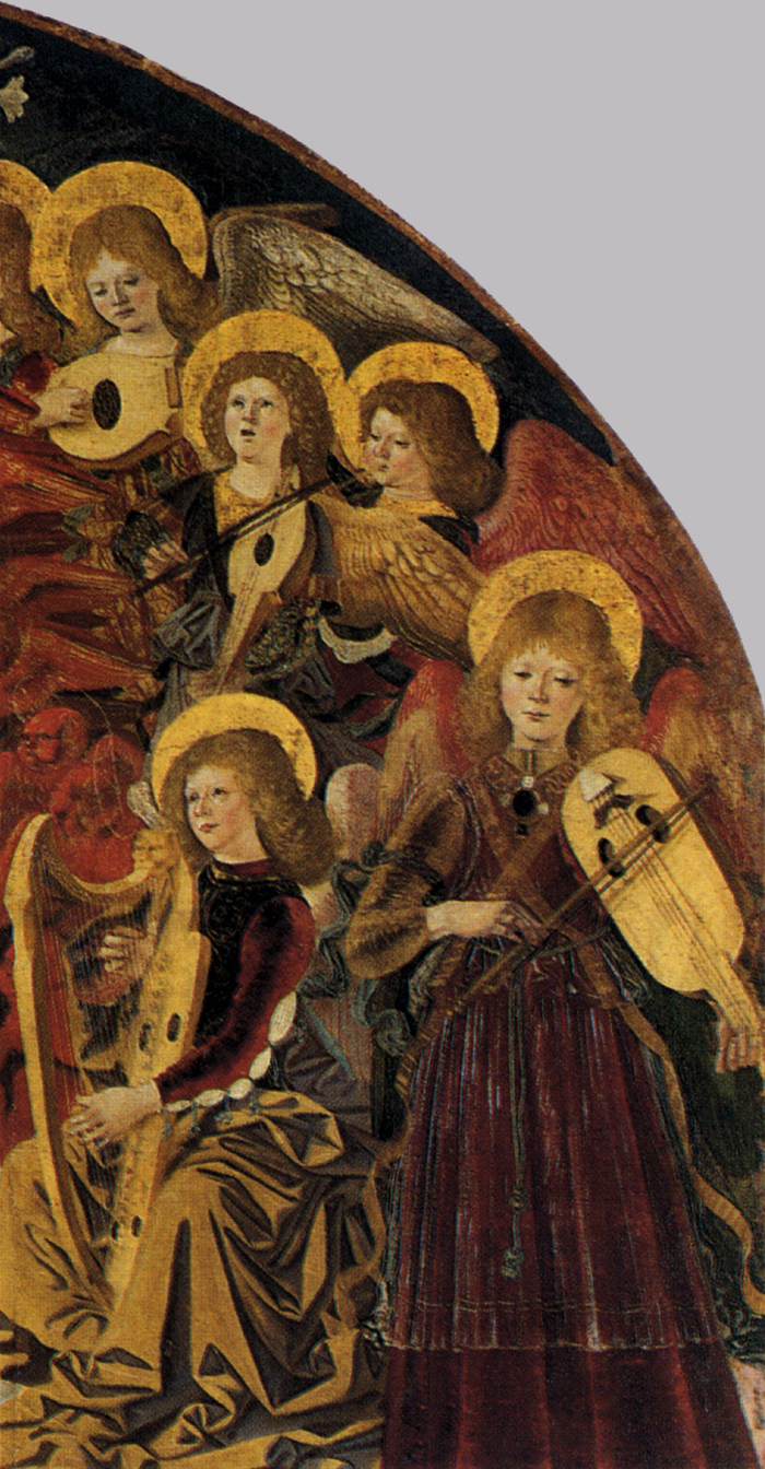 La Vierge de l'Assomption donne sa ceinture à saint Thomas (détail)
