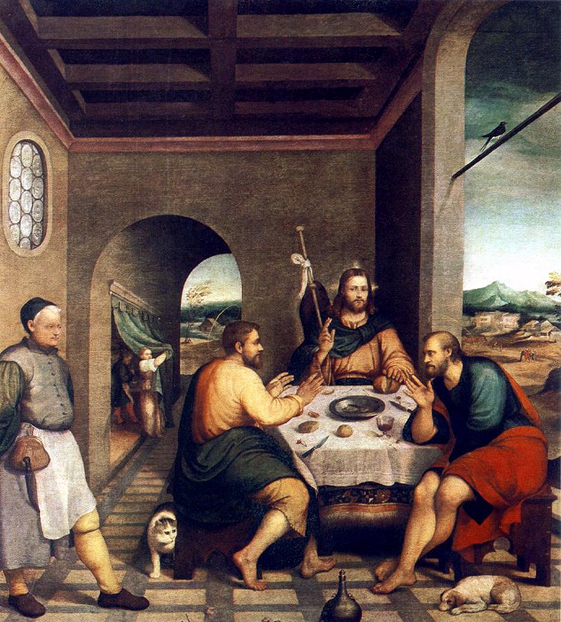 Le souper à Emmaüs