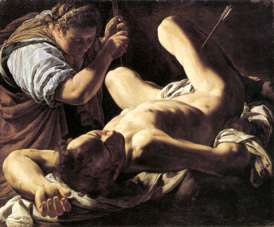 Saint Sébastien soigné par sainte Irène