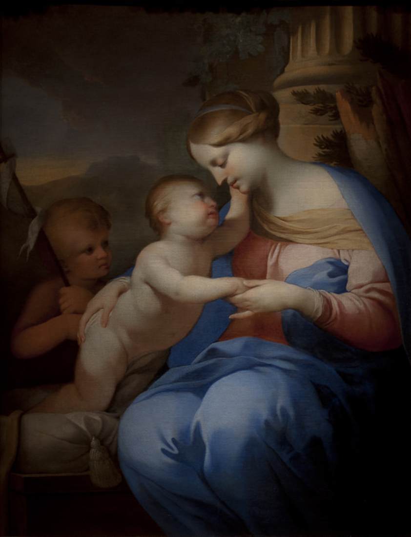 La Vierge avec l'Enfant Jésus et saint Jean-Baptiste