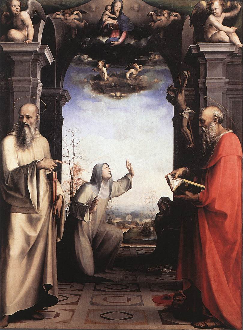 La Stigmatisation de sainte Catherine de Sienne