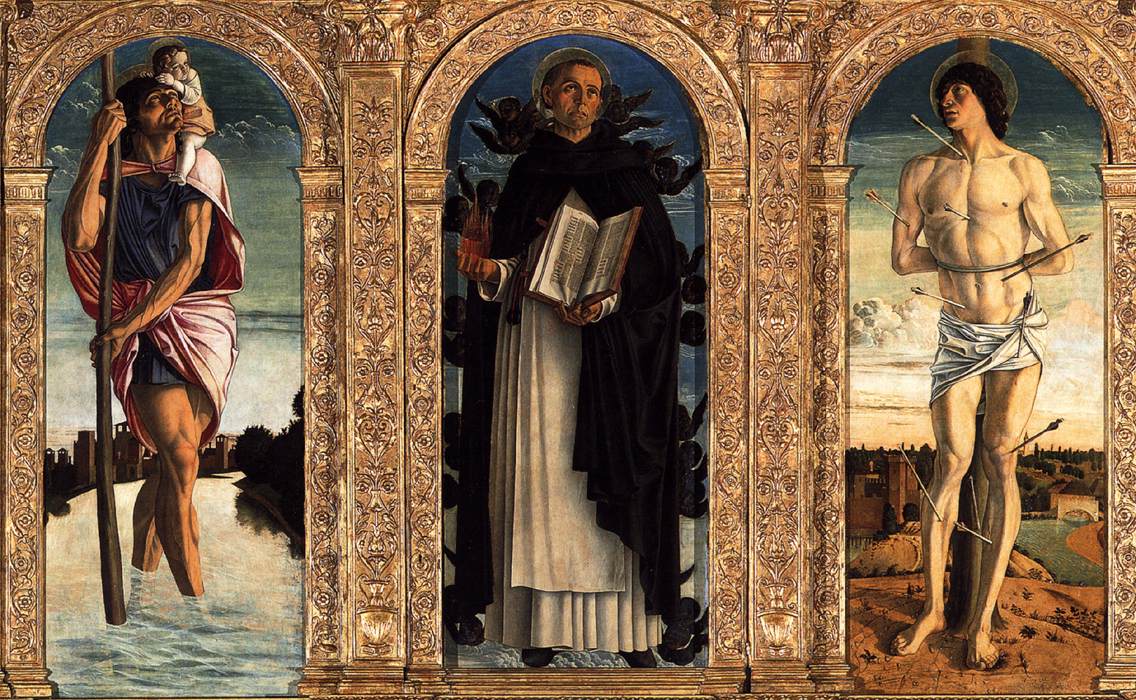 Polyptyque de saint Vincent Ferrier (détail)