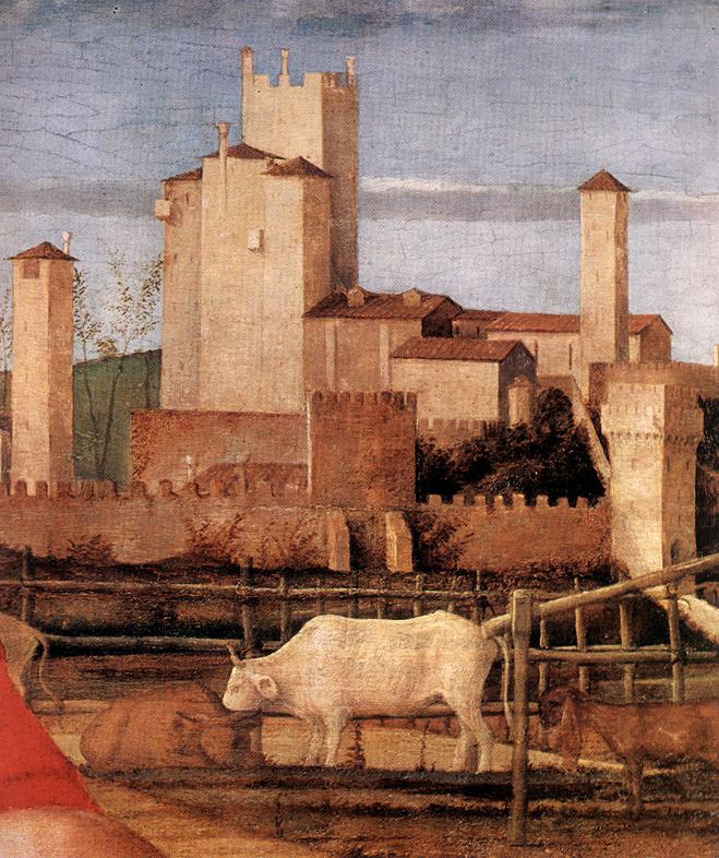 La Vierge au Pré (détail)
