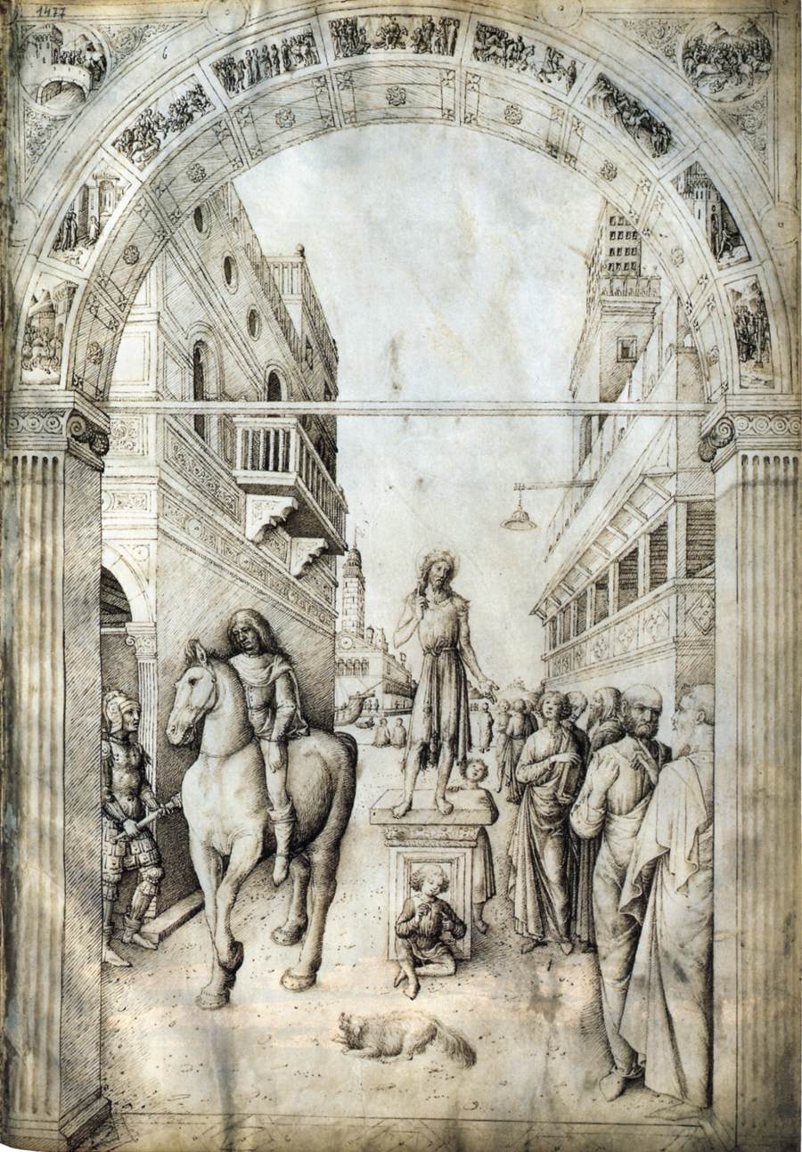 Saint Jean-Baptiste prêchant