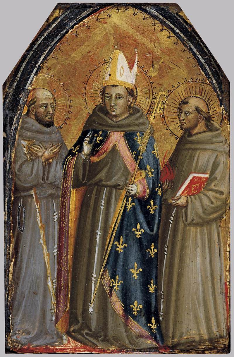Saints François d'Assise, Louis de Toulouse et Antoine de Padoue