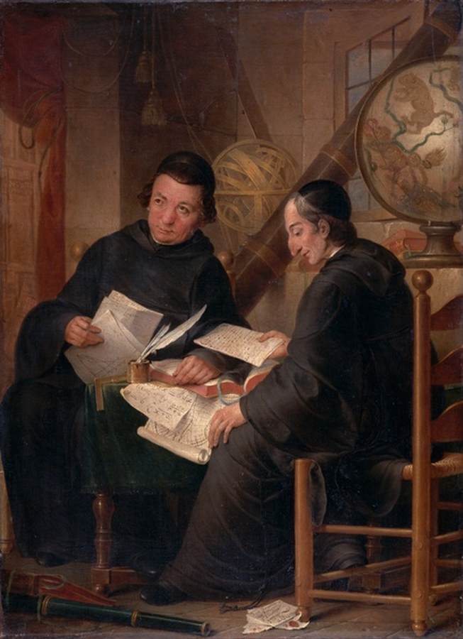 Portraits des pères Lesueur et Jacquier