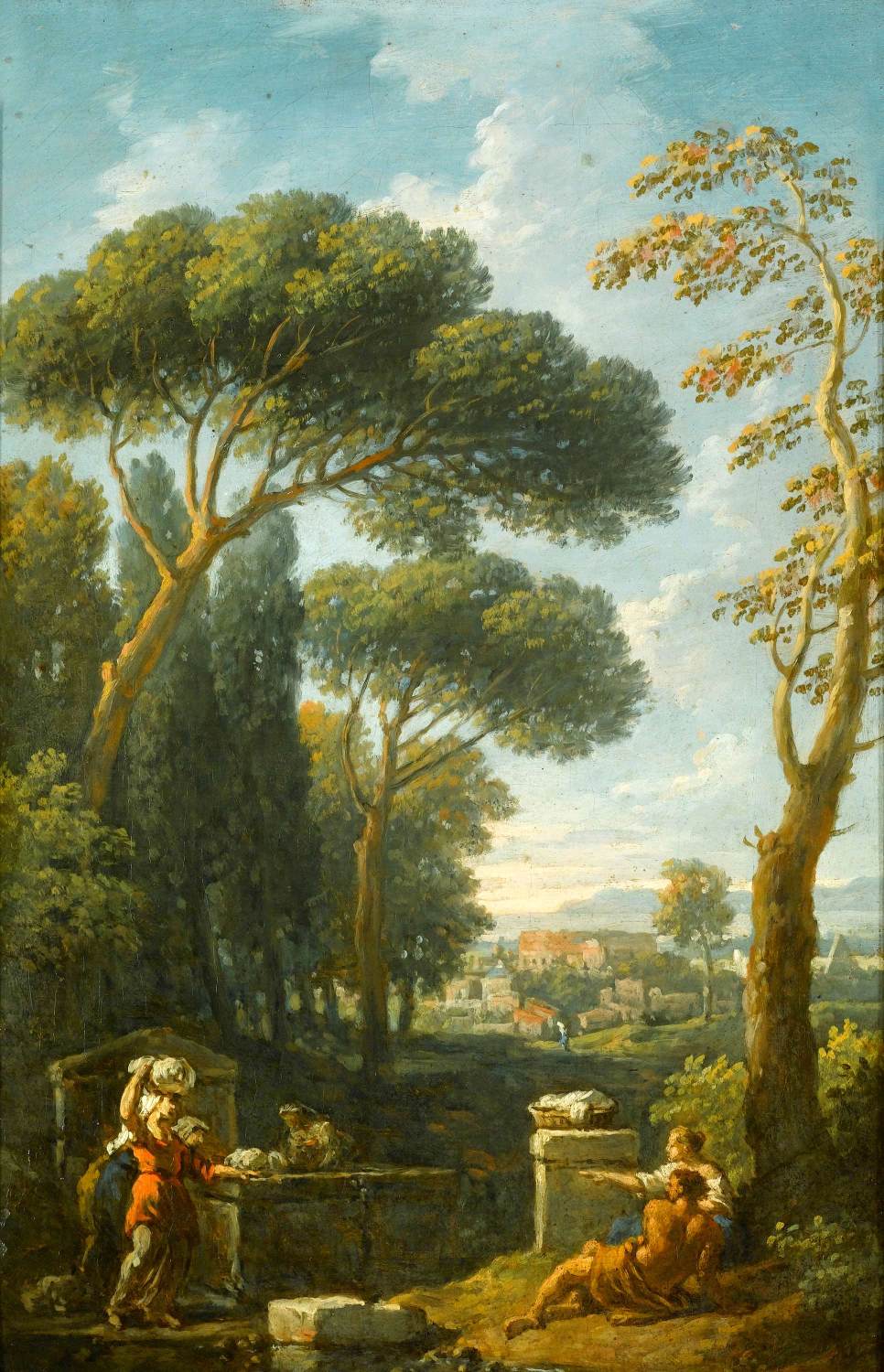 Capriccio : vue de Rome
