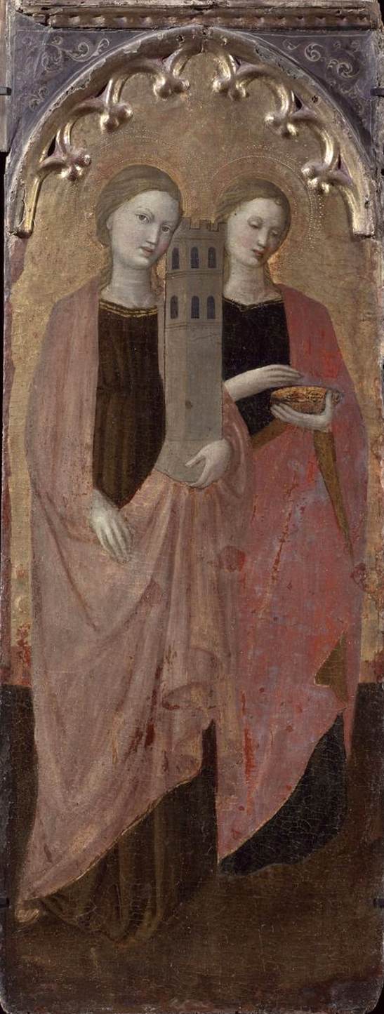 Saintes Barbe et Lucie