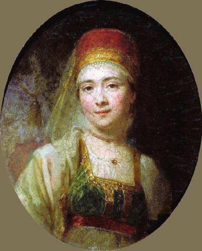 Portrait de la paysanne Christina