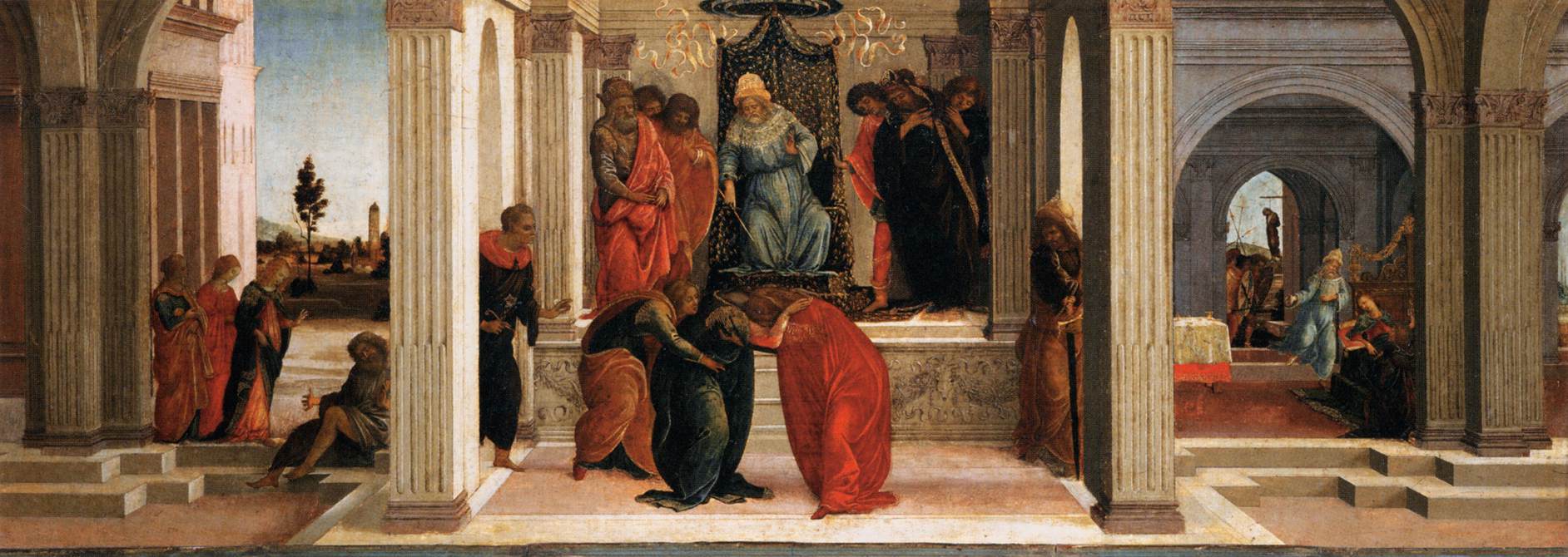 Trois scènes de l'histoire d'Esther