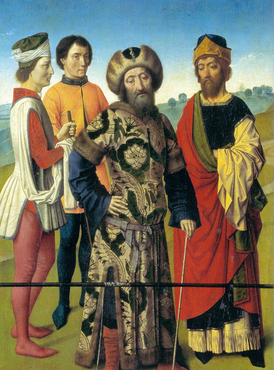 Le Martyre de saint Érasme (détail)