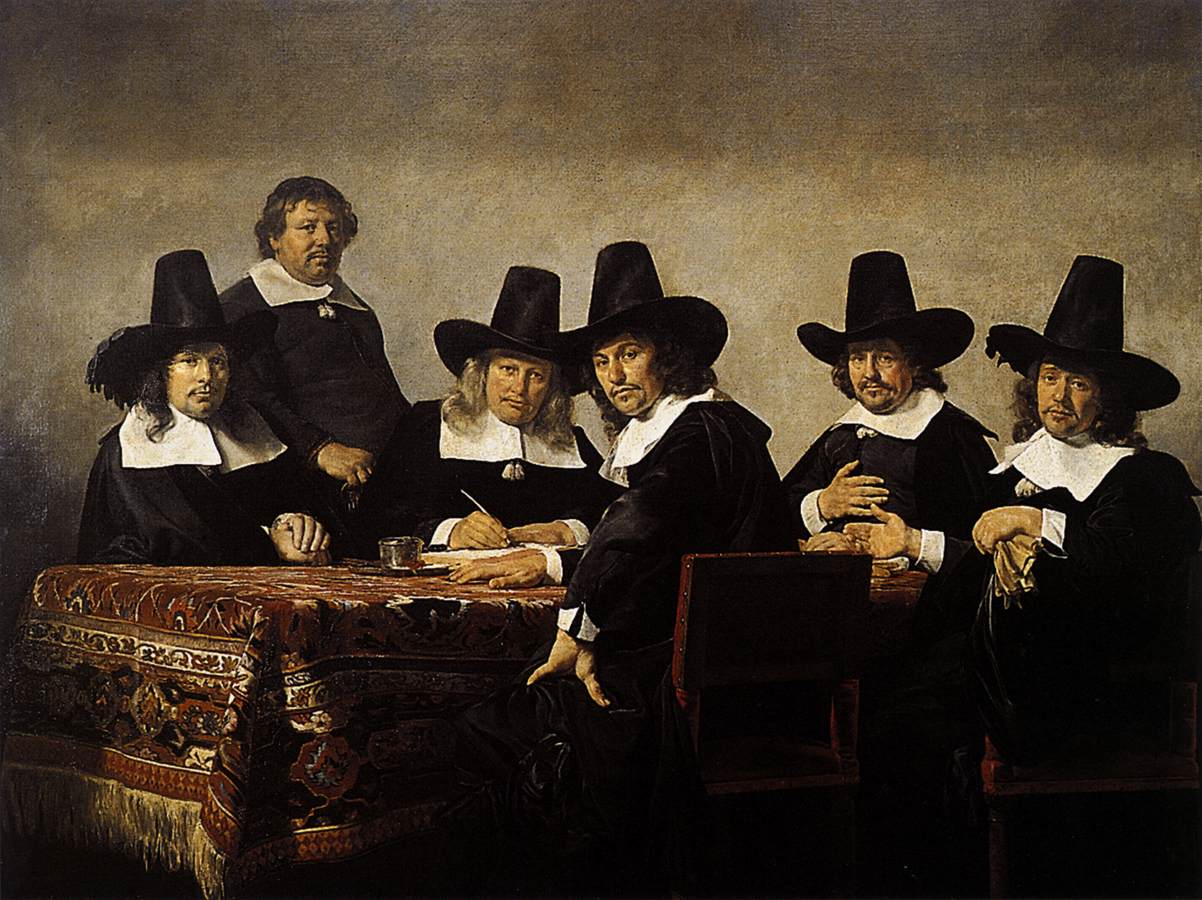 Les régents de l'orphelinat pour enfants de Haarlem