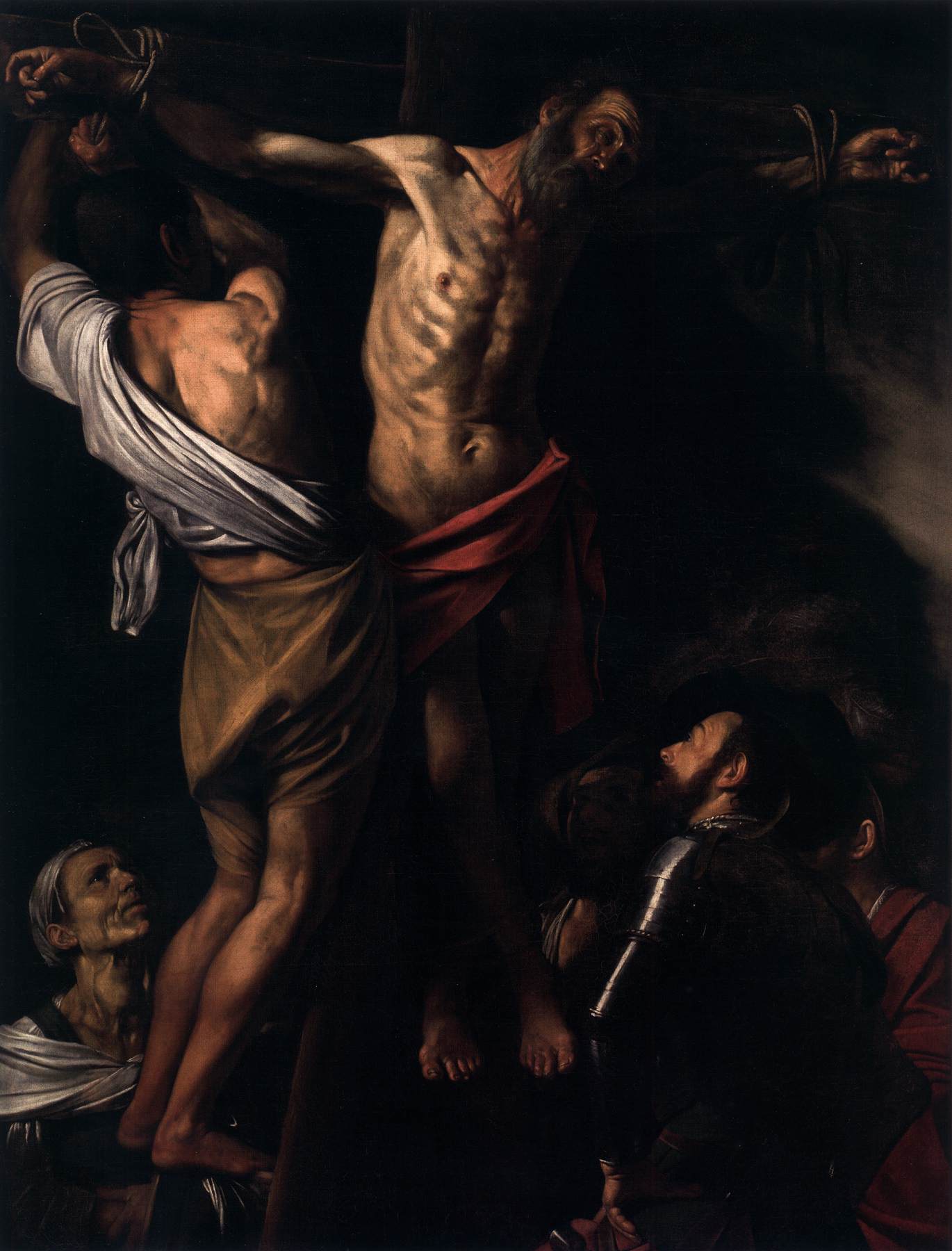 La crucifixion de saint André