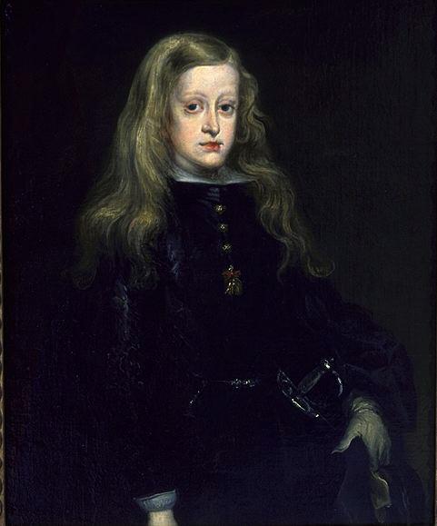 Le roi Charles II d'Espagne