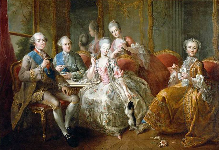 La famille du duc de Penthièvre (La Tasse de Chocolat)