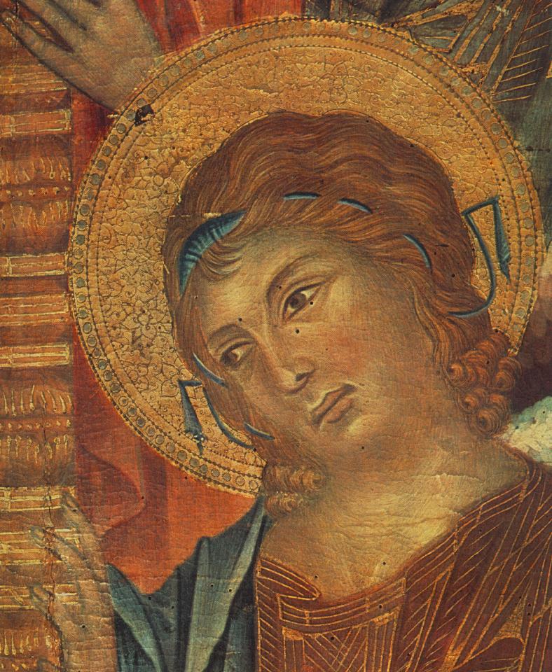 La Vierge en majesté (détail)