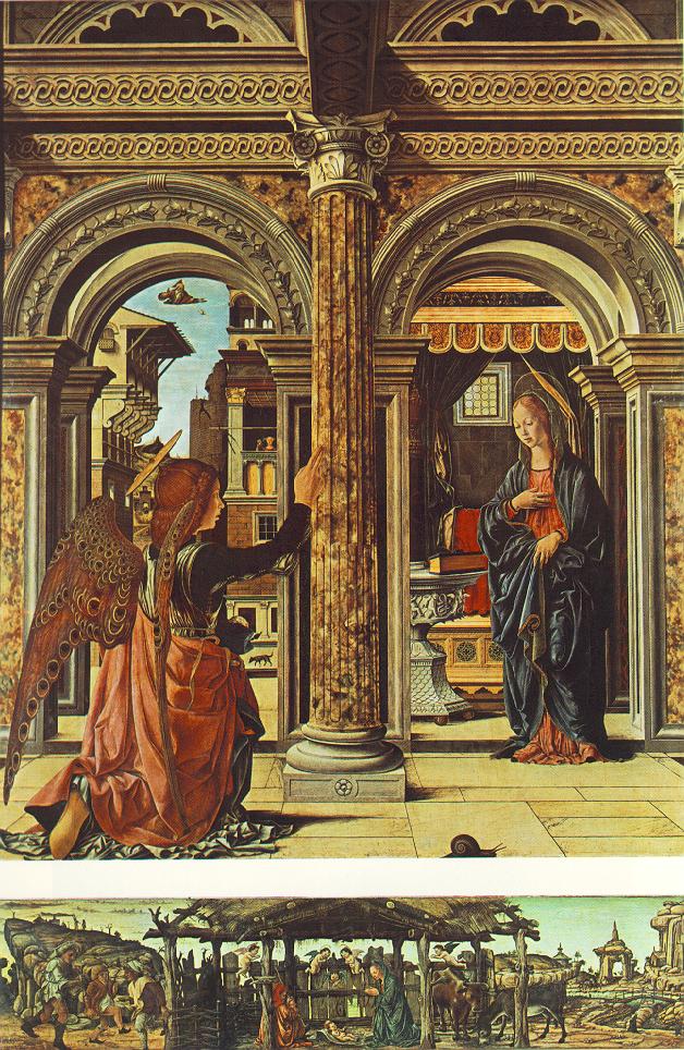 Annonciation et Nativité (retable de l'Observation)