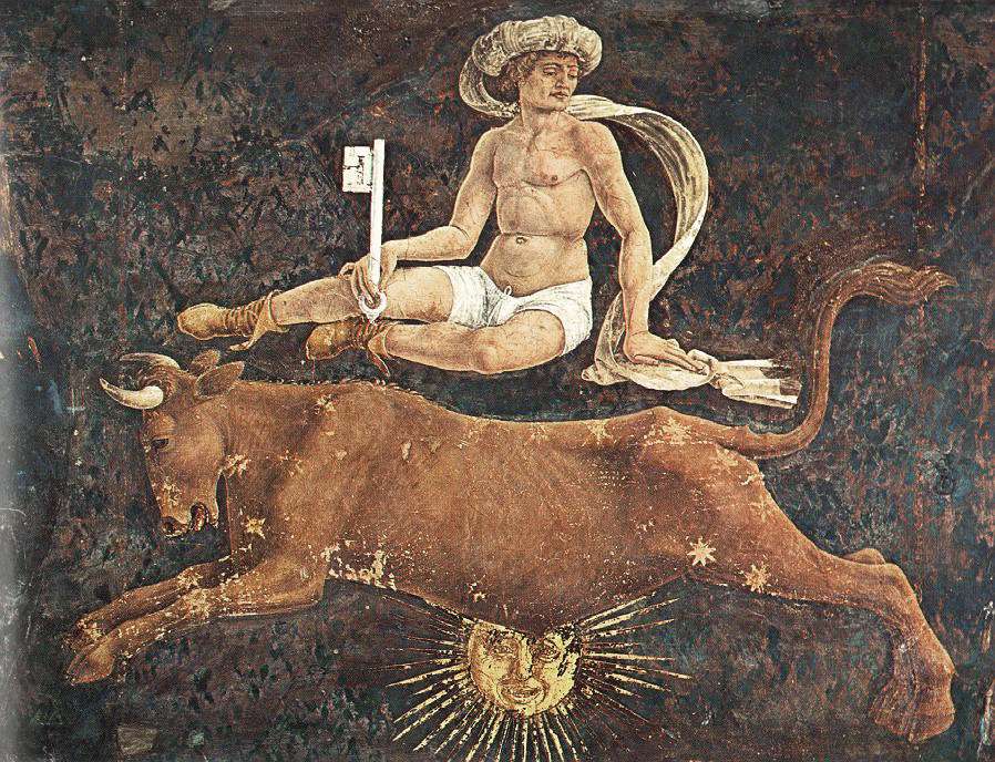 Allégorie d'avril : Triomphe de Vénus (détail)