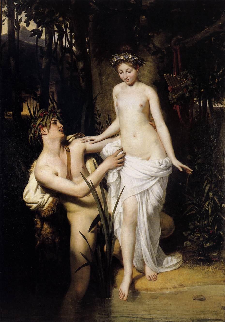 Jeune fille au fleuve Scamandre