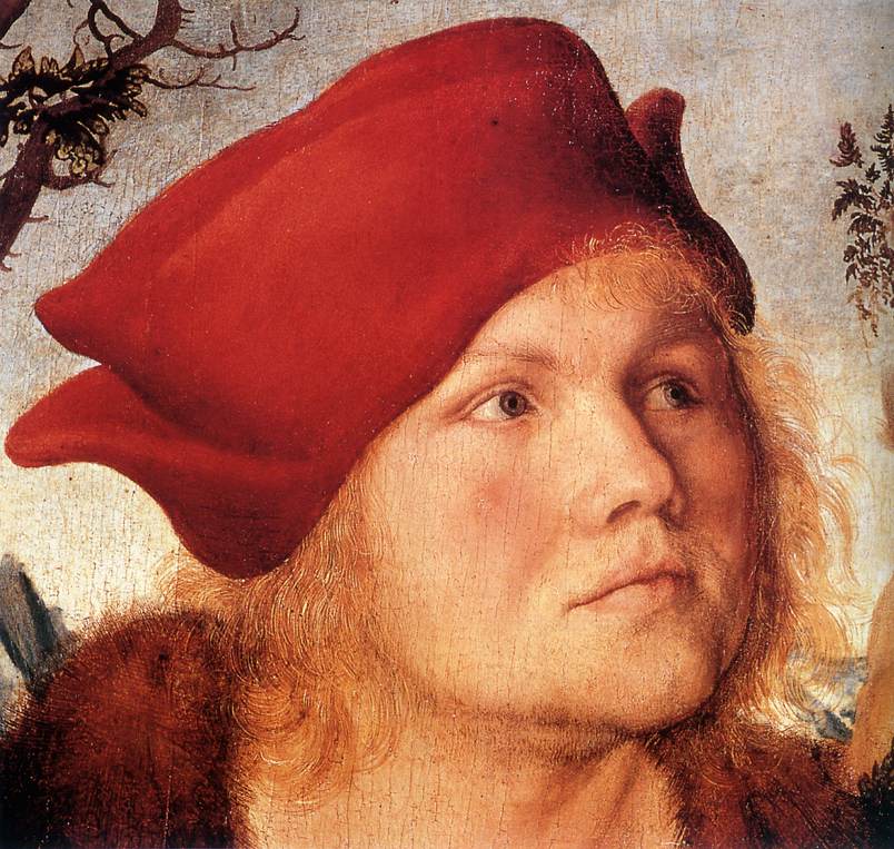 Portrait du Dr Johannes Cuspinian (détail)