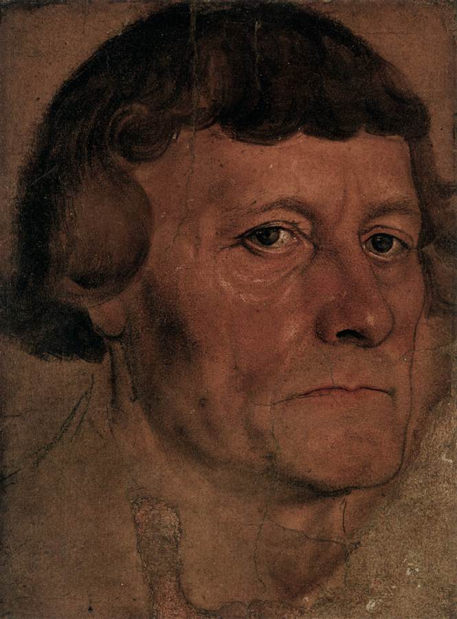 Étude de portrait d'un homme rasé de près