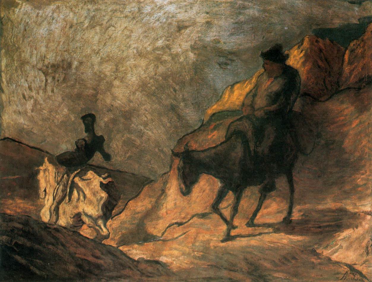 Don Quichotte et Sancho Panza