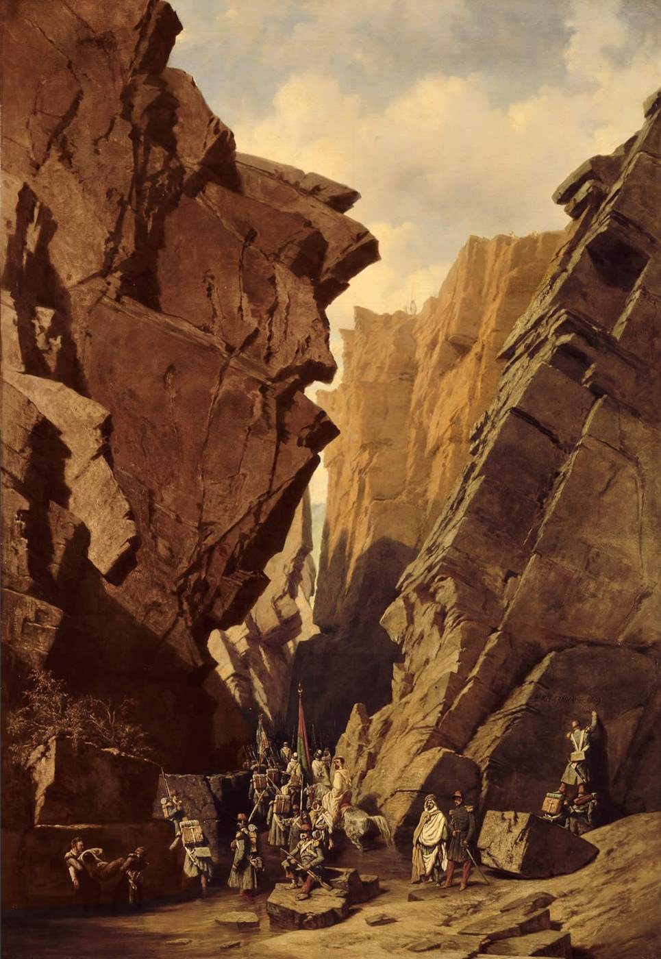 Le passage des Portes de Fer en Algérie