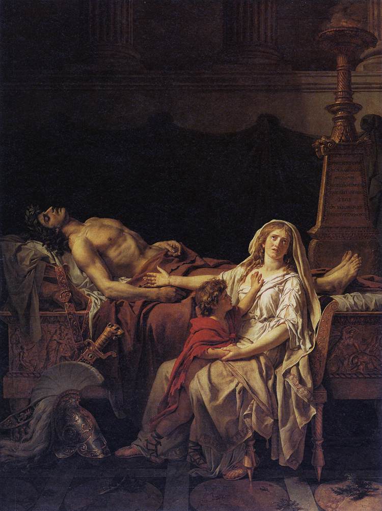 Andromaque pleurant Hector