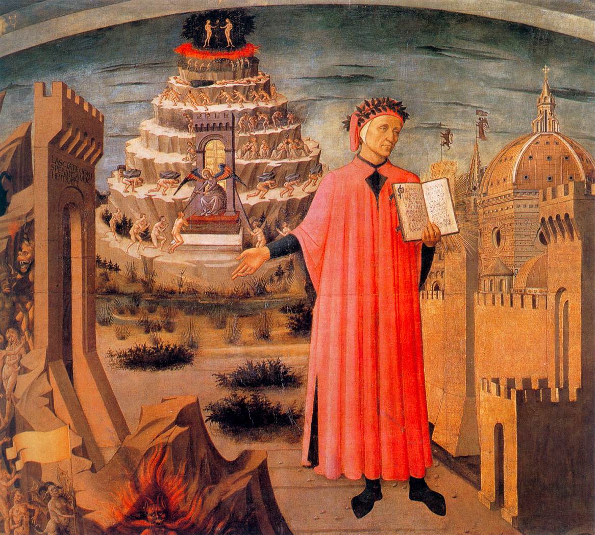 Dante et les trois royaumes (détail)