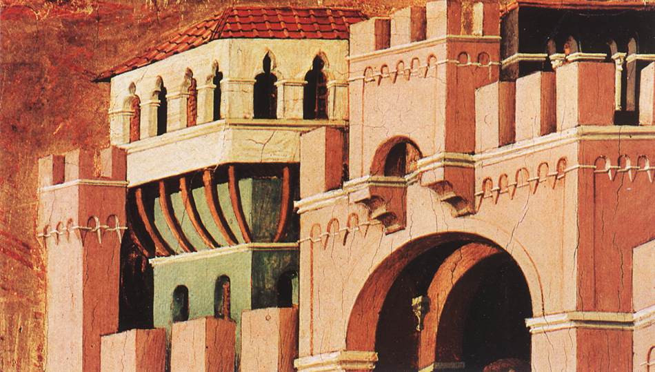Le Christ et la Samaritaine (détail)