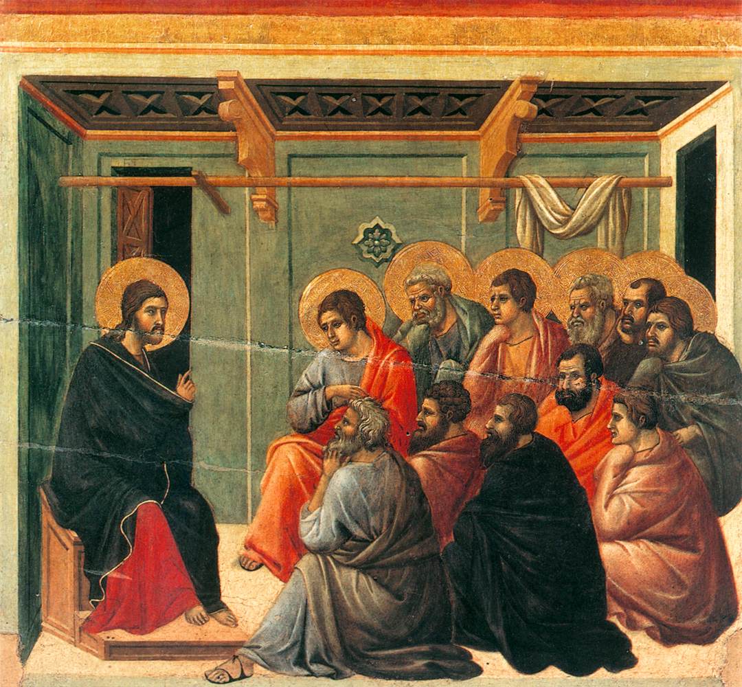 Le Christ prenant congé des apôtres (scène 4)