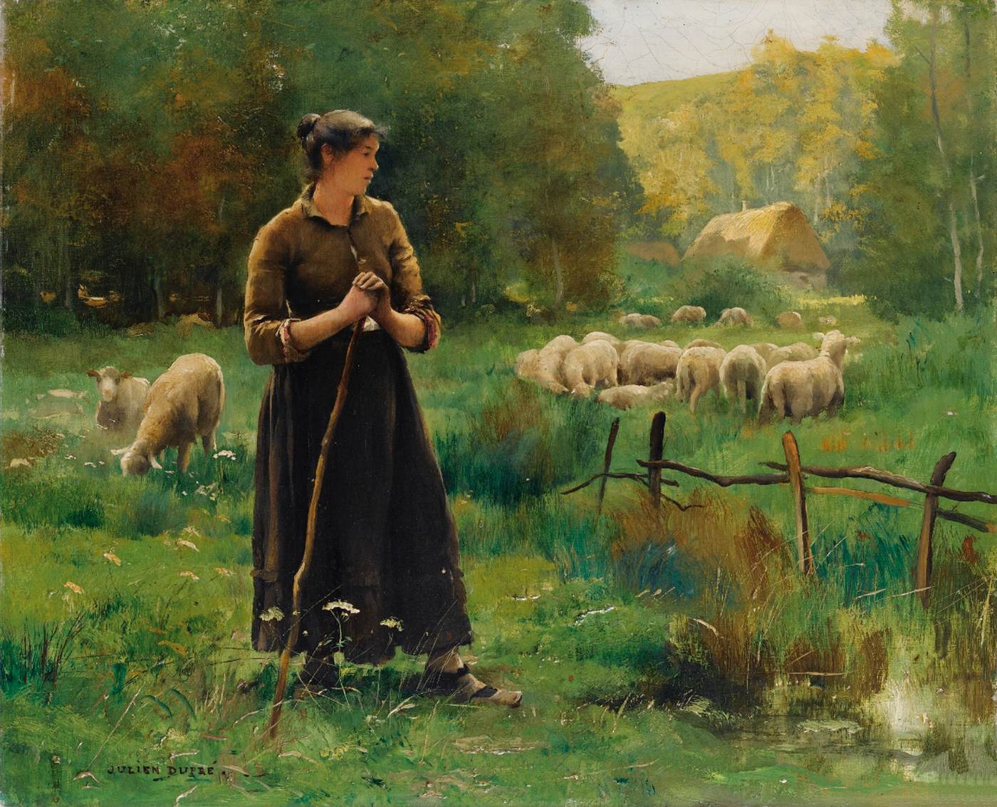 La Jeune bergère