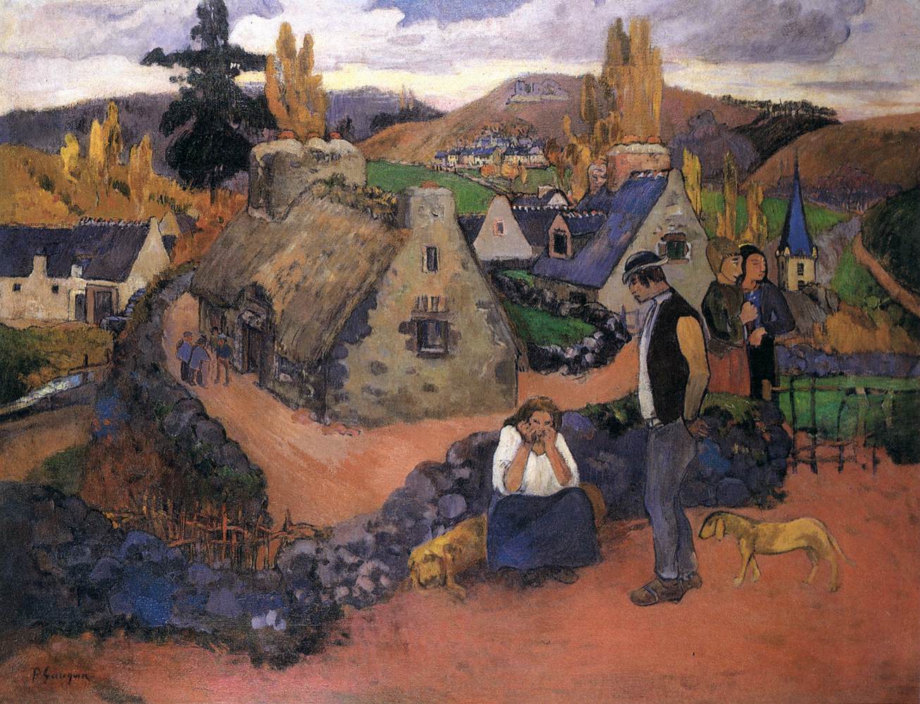 Pont-Aven, le village
