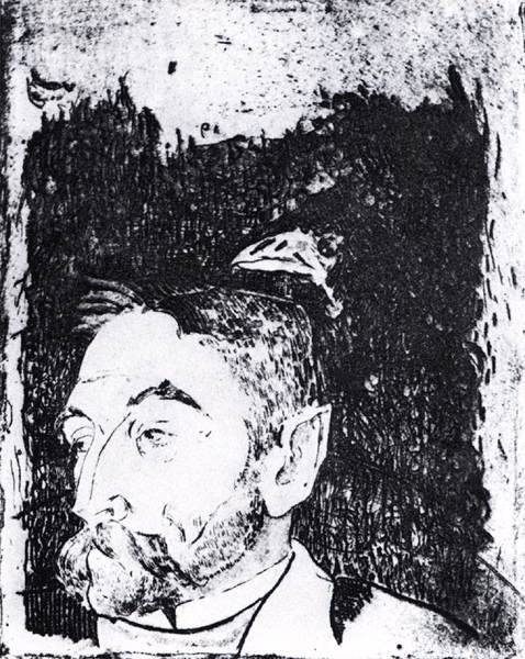 Portrait de Stéphane Mallarmé