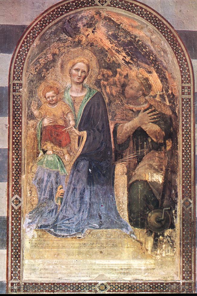 Vierge à l'Enfant (fragment)