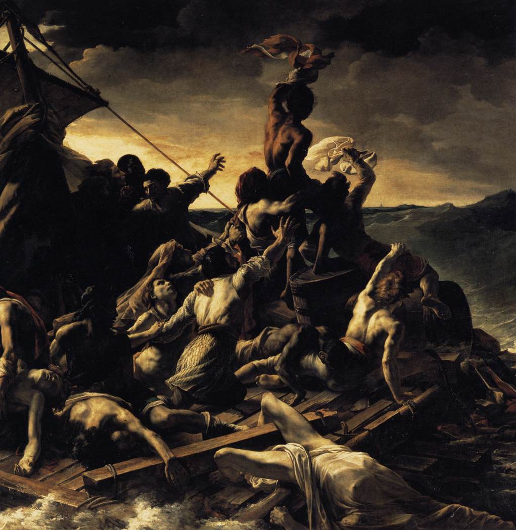Le Radeau de la Méduse (détail)
