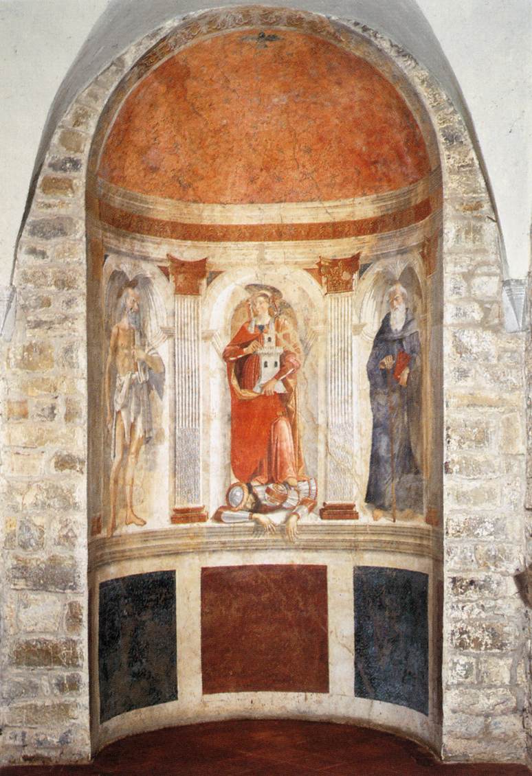 Fresque de l'abside
