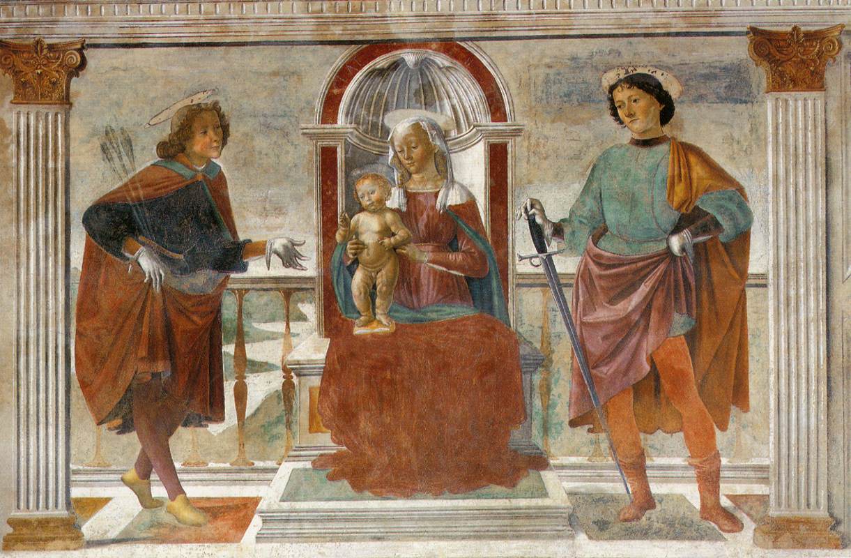 Vierge à l'Enfant avec saint Sébastien et saint Julien