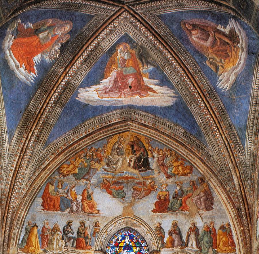 Vue de la chapelle Tornabuoni (détail)