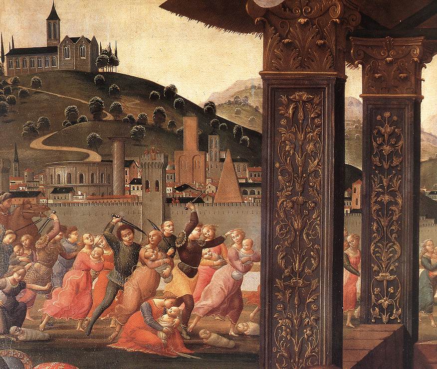 Adoration des Mages (détail)
