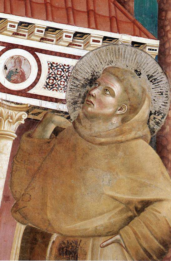 Légende de Saint François : 6. Rêve d'Innocent III (détail)
