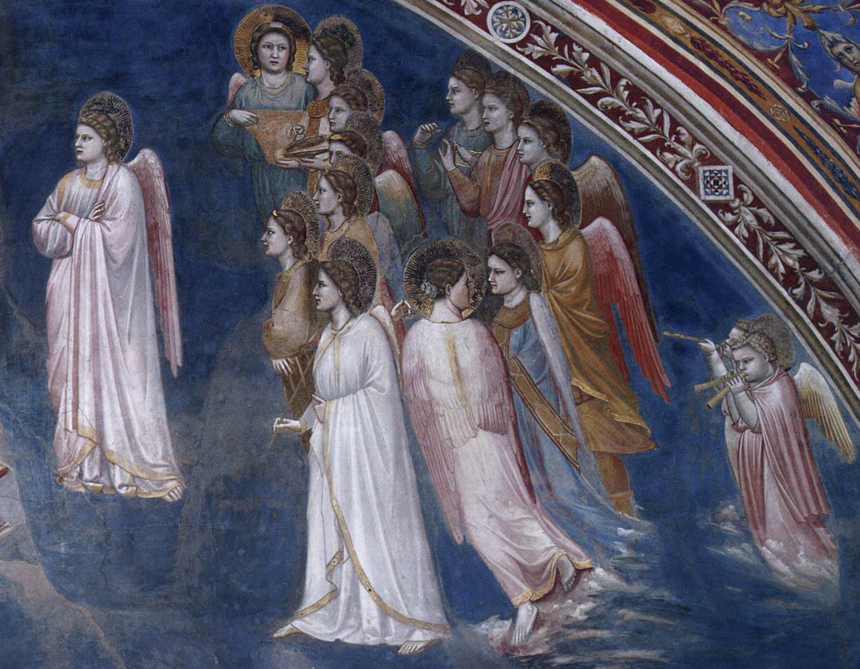 No. 13 Dieu envoie Gabriel à la Vierge (détail)