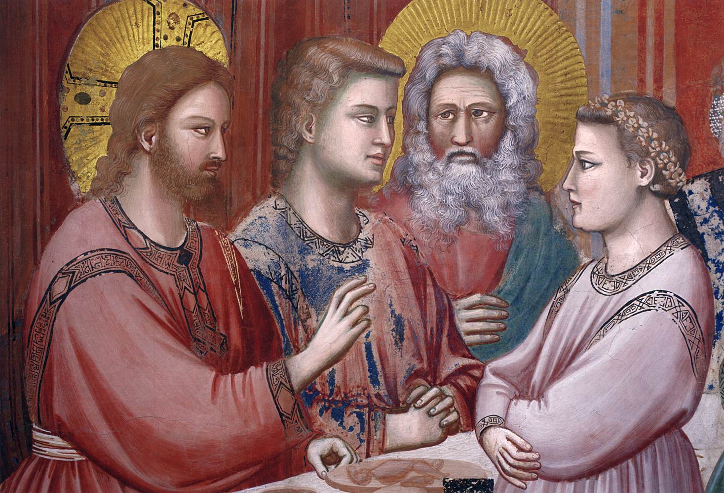 No. 24 Scènes de la vie du Christ : 8. Noces à Cana (détail)