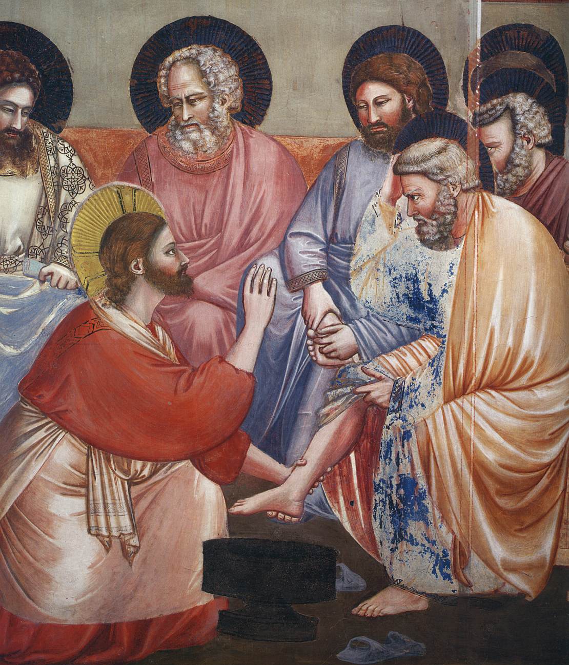 No. 30 Scènes de la vie du Christ : 14. Lavement des pieds (détail)