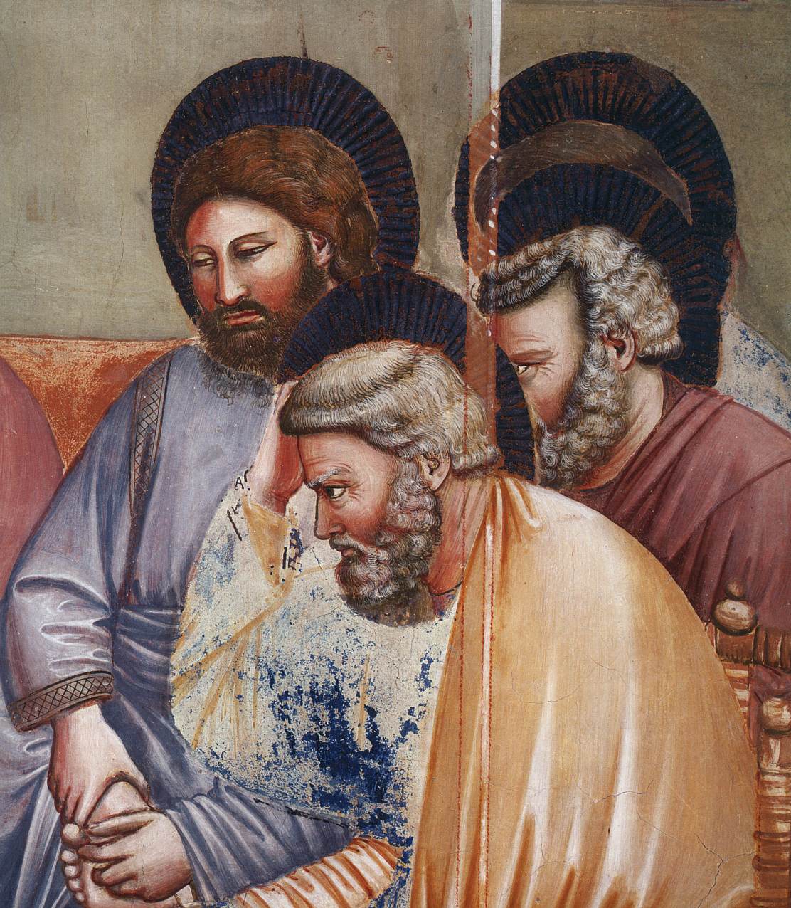 No. 30 Scènes de la vie du Christ : 14. Lavement des pieds (détail)