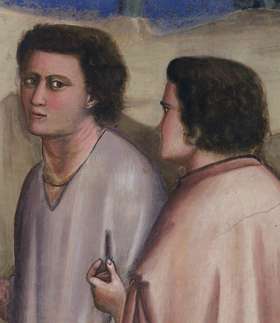 No. 2 Scènes de la vie de Joachim : 2. Joachim parmi les bergers (détail)