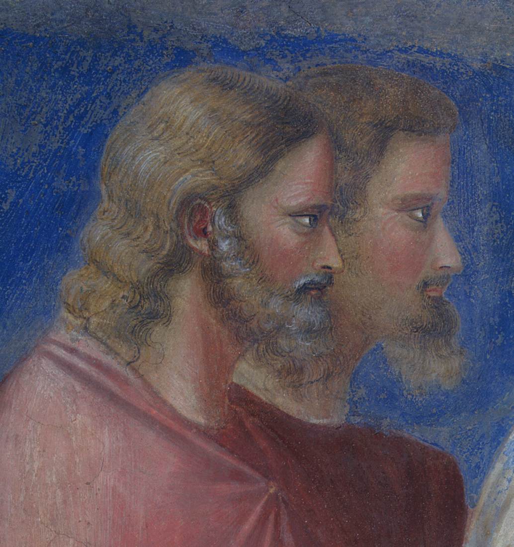 No. 12 Scènes de la vie de la Vierge : 6. Procession nuptiale (détail)
