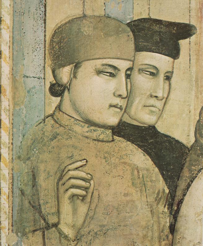 Scènes de la Vie de Saint François : 4. Mort et Ascension de Saint François (détail)