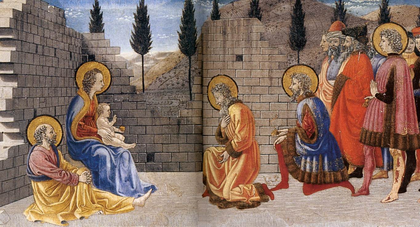 Nativité et Adoration des Mages (détail)